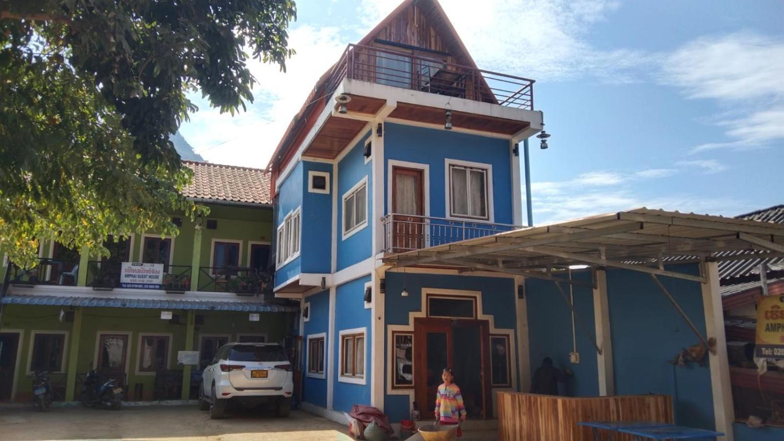 Amphai Guest House Nongkhiaw Exteriör bild
